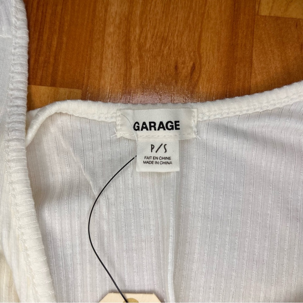 GARAGE | Ribbed Tank Bodysuit - Picture 4 of 6